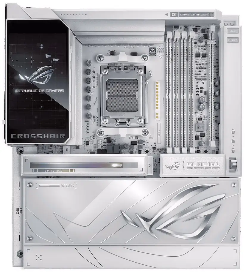 Legazpi PC - Montaje Placa Base ASUS ROG CROSSHAIR X870E GLACIAL Legazpi